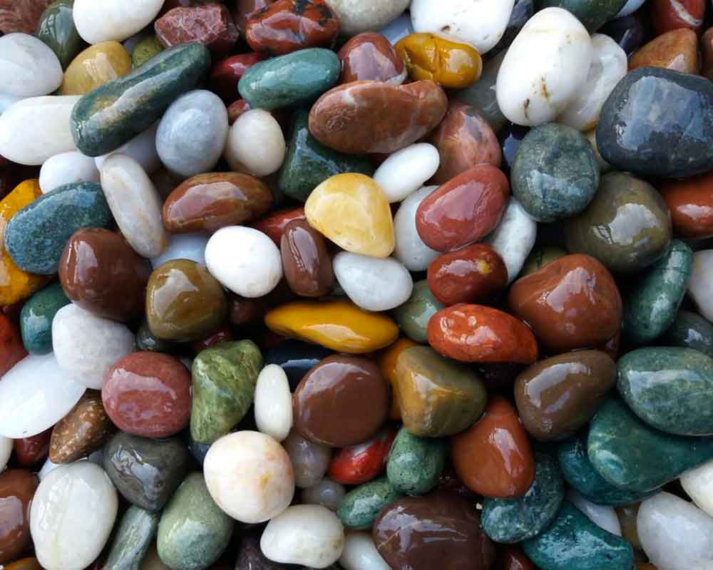 Doğal Parlatılmış Cilalı Çakıl